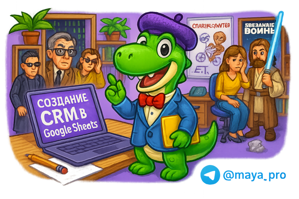    Автоматизация бизнеса без программистов: как сделать свою CRM в Google Sheets за полчаса с помощью Make.com и не сойти с ума от хаоса Артур Хорошев