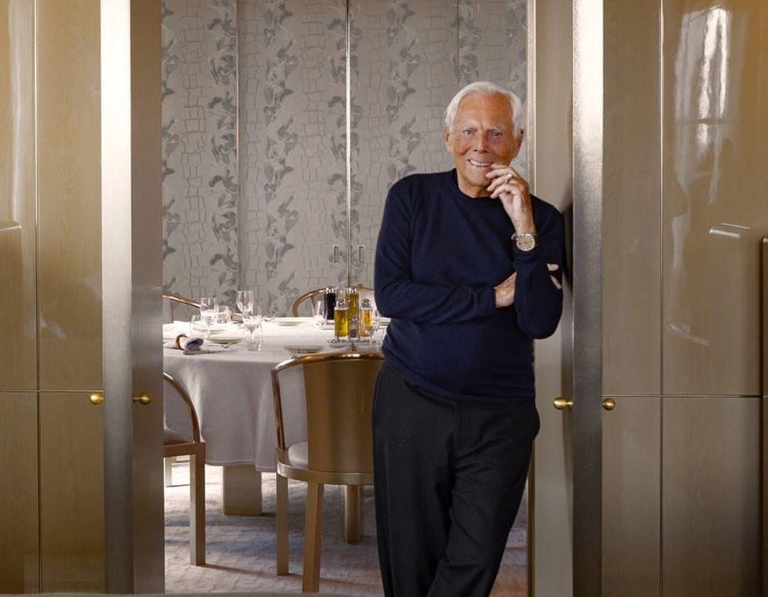 Джорджо Армани/ Страница бренда Джорджо Армани в социальной сети