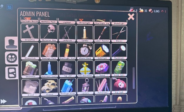 Панель управления в Doors Roblox