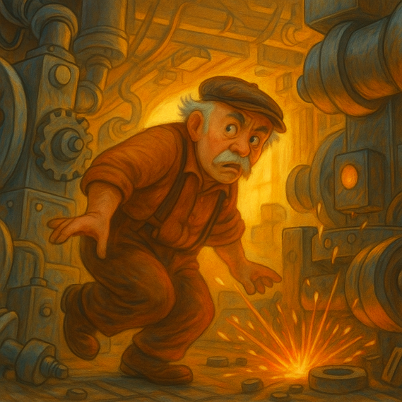 Никанорыч на ЩЛЗ (иллюстрация предоставлена Никитой Гордеевым)