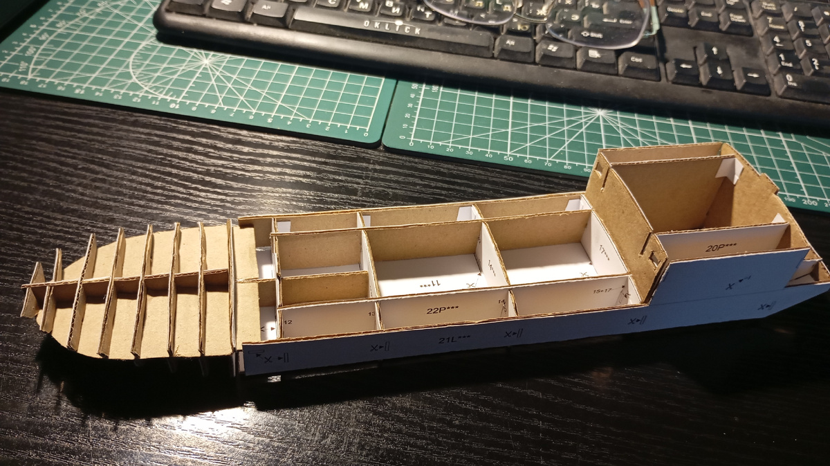 Вот такой хитрый каркас.