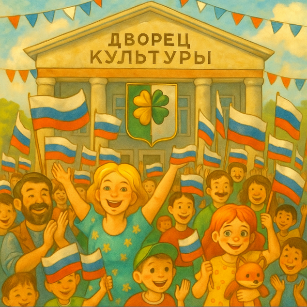 С новым Гербом (иллюстрация предоставлена Никитой Гордеевым)