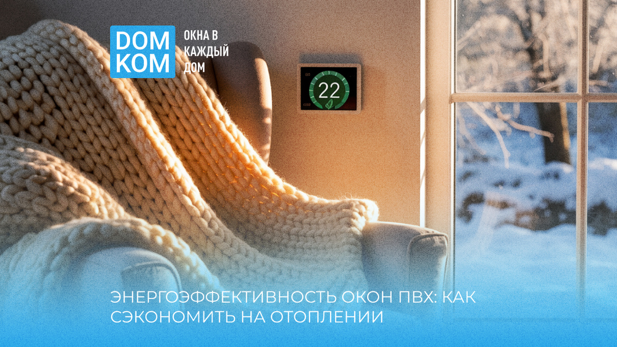 Энергоэффективность окон ПВХ: как сэкономить на отоплении