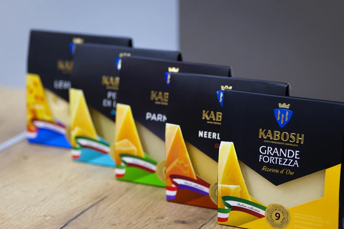 Сыры Кабош авторской коллекции