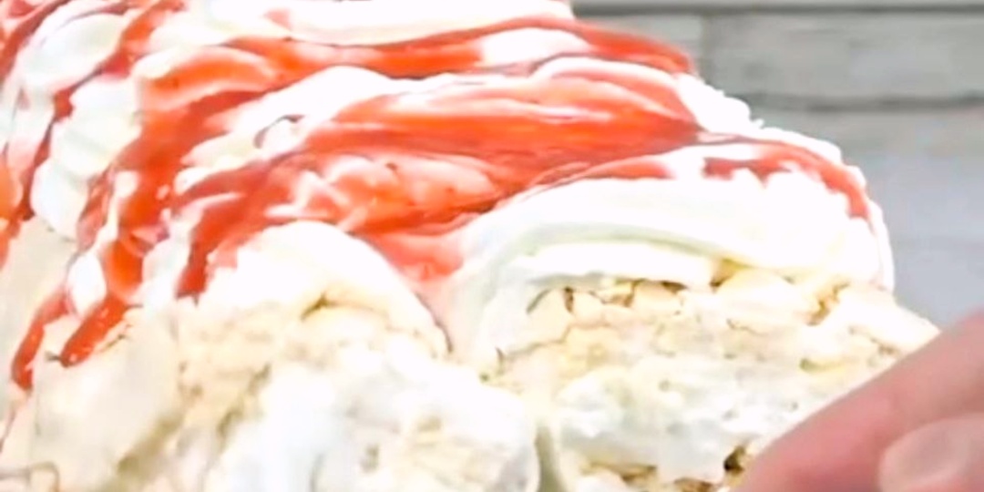 Меренговый рулет