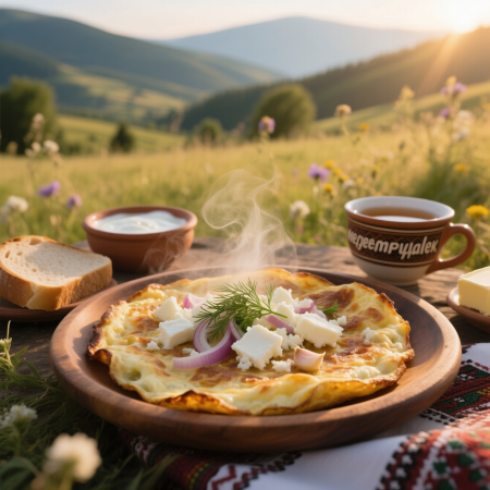 Мекерделек — омлет по-болгарски