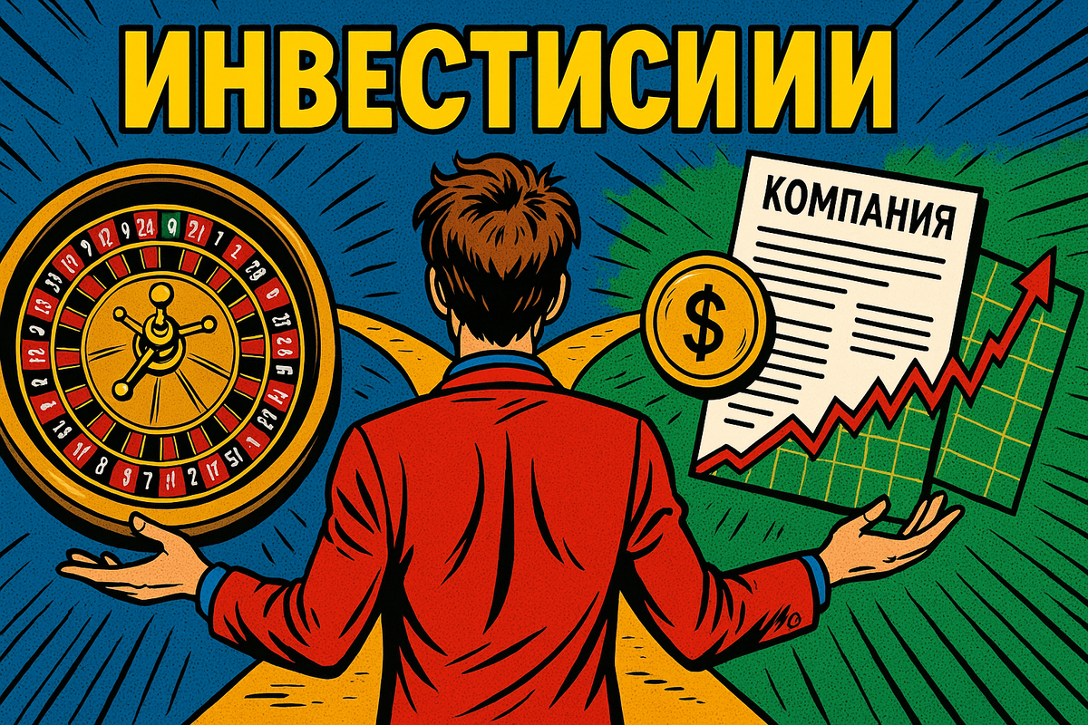 Инвестиции — это вложение денег или других активов в финансовые инструменты для дальнейшего получения прибыли.