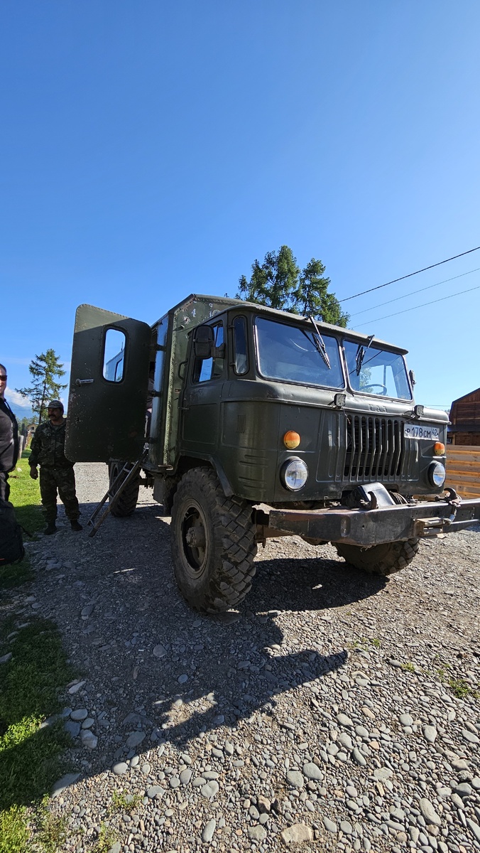 Заброска на Мультинские озера на ГАЗ-66