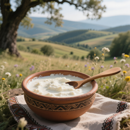 Кисело мляко — йогурт по болгарски