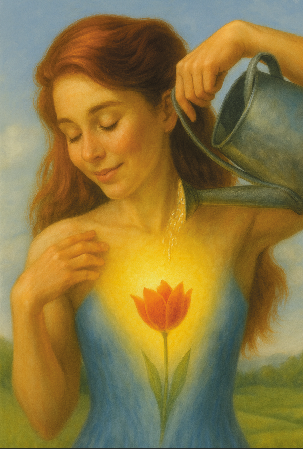 Карта из колоды "Я разрешаю себе..." (новая редакция), бренд EZOTERIUM