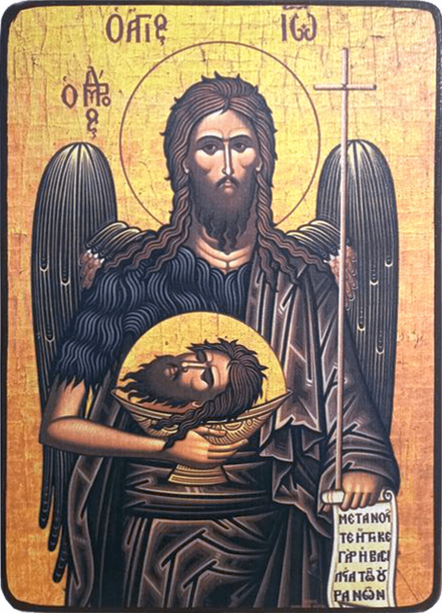 ГОТОВЬТЕСЬ БЫСТРО И СМЕЛО ПОЙТИ НА ВСТРЕЧУ С БОГОМ, НЕ ОГЛЯДЫВАЯСЬ НАЗАД, К ПЛОТСКИМ УДОВОЛЬСТВИЯМ
Отсечение Главы есть отсечение духовного разумения от связи с плотью.