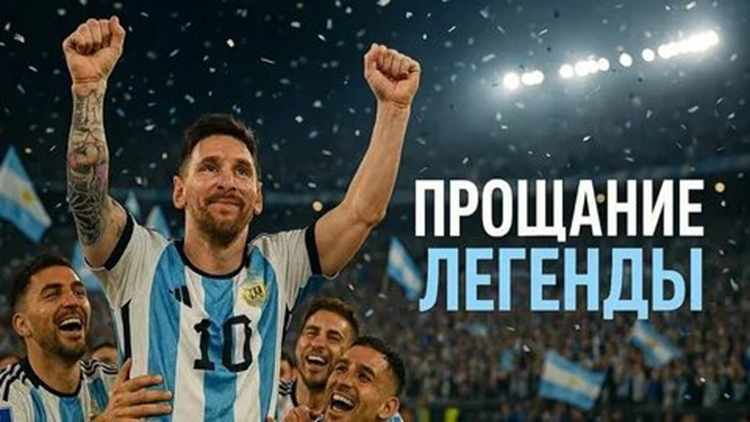 Месси прощается с аргентинской публикой.