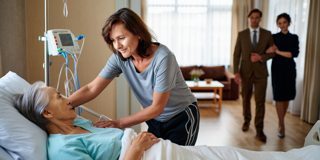 – Твоя очередь сидеть с больной бабушкой – Родственники сбежали от обязанностей, оставив одну расхлебывать