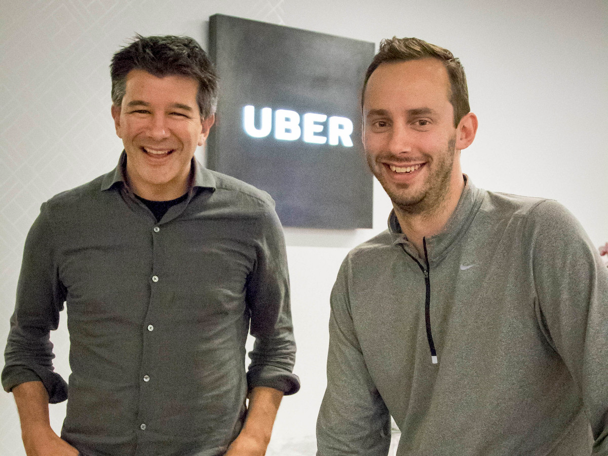 Основатели Uber, Каланик и Кэмп