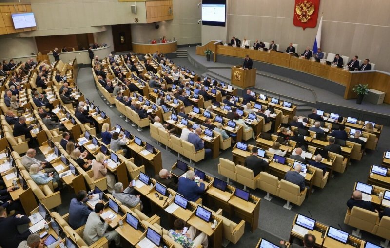    Рабочее заседание Госдумы. Фото: Сергей Карпухин/ ТАСС