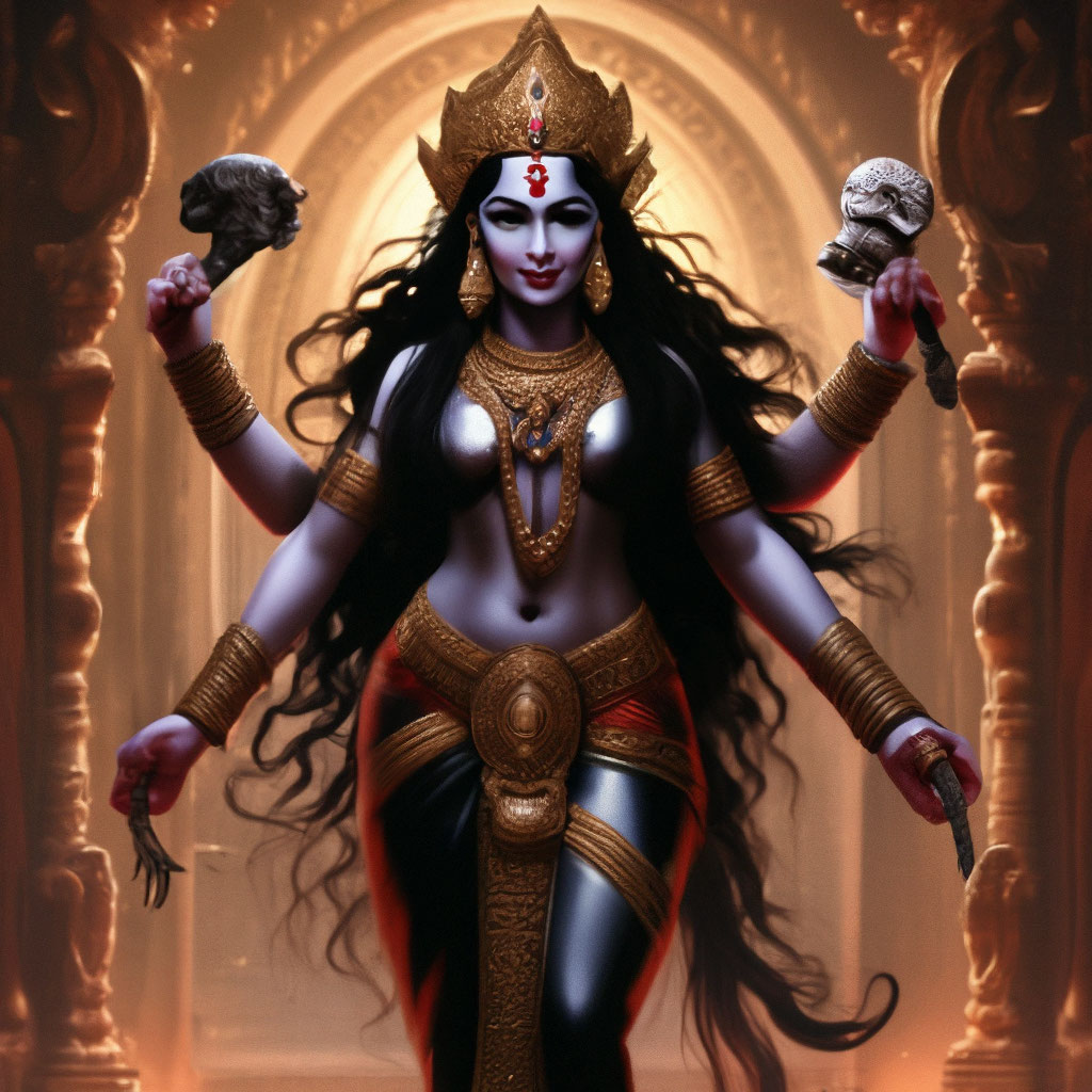 Богиня Кали - Богиня очищения и разрушения негатива