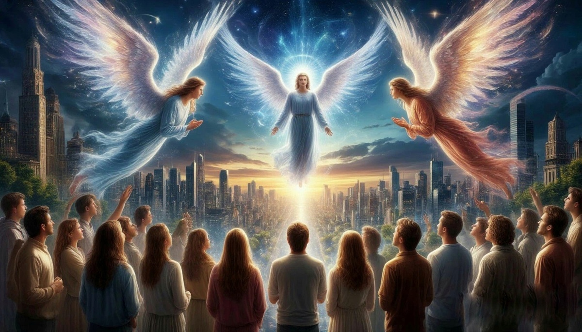 Мы можем обращаться к Высшим силам, к ангелам, надеясь на их вмешательство.