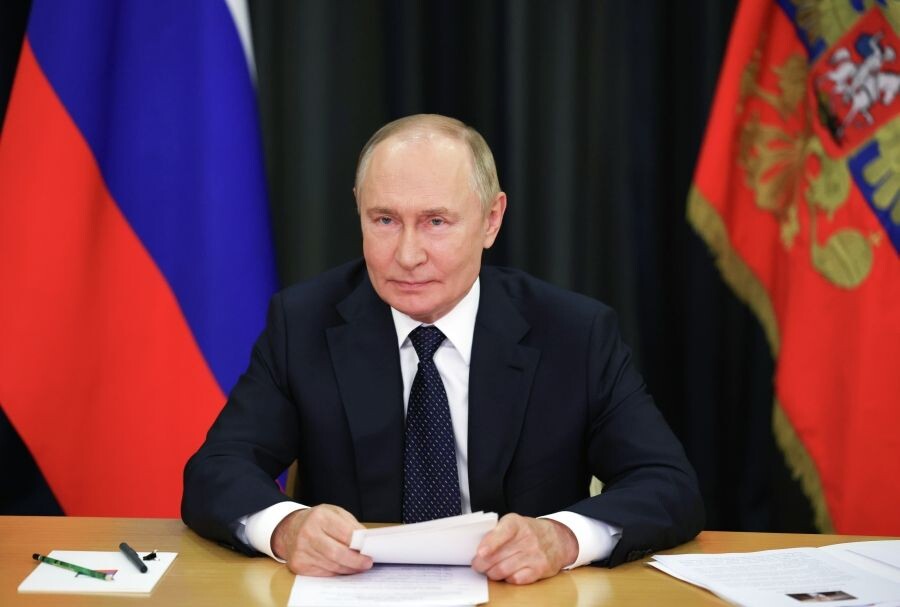    Президент РФ Владимир Путин / Источник: © Вячеслав Прокофьев/РИА Новости