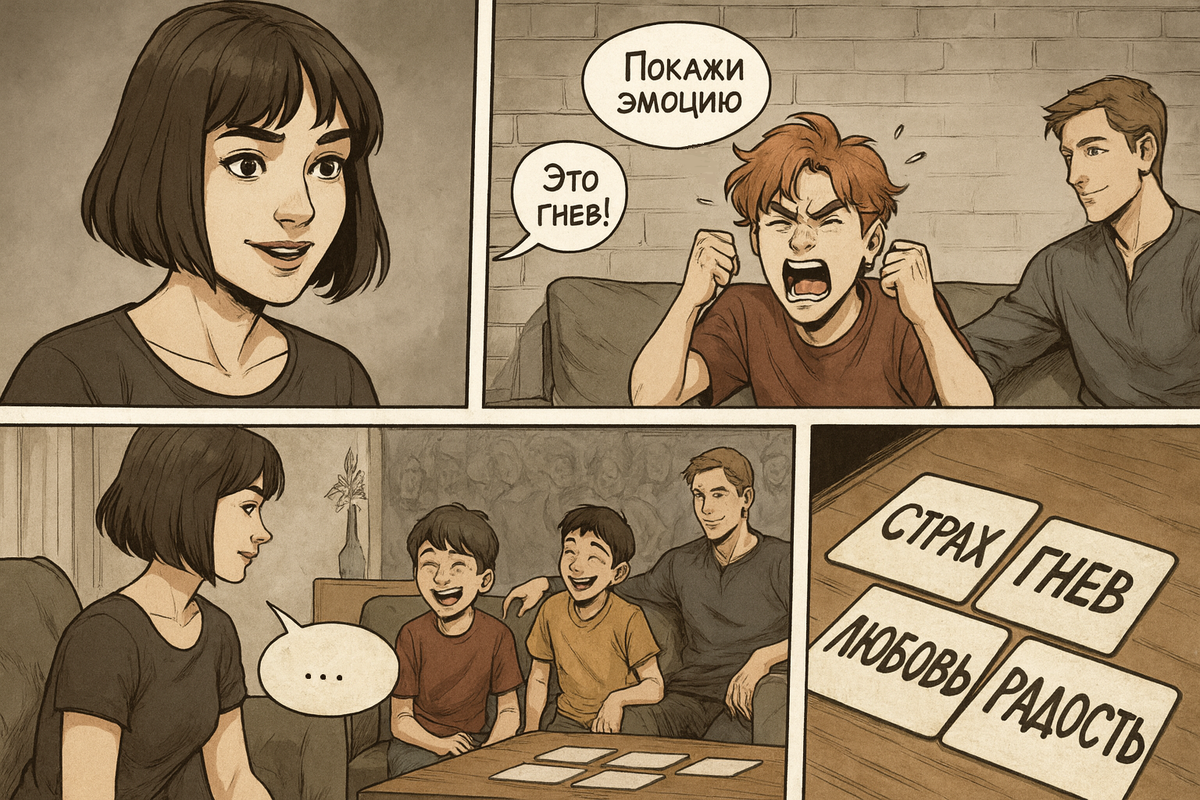 Покажи эмоцию