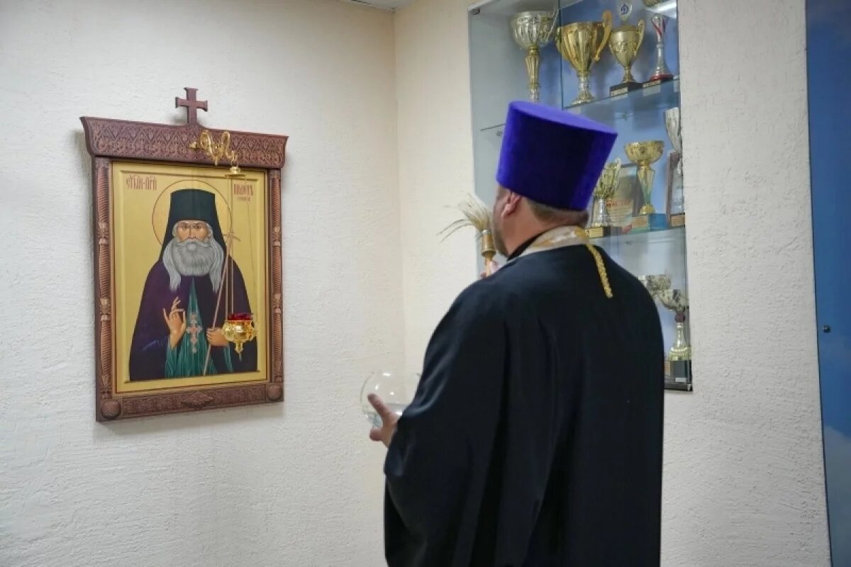    В ульяновском УФСИН установили икону Пимена Угрешского