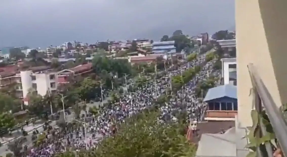    Фото: скриншот из видео в социальных сетях.