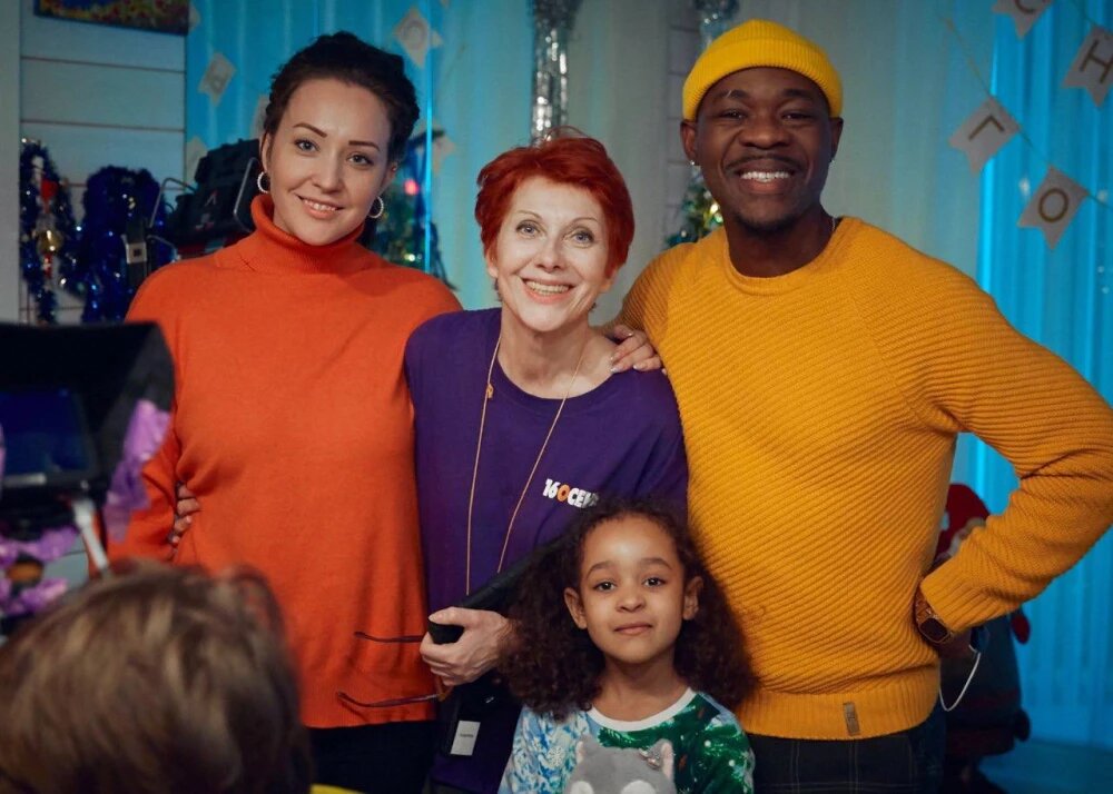 Фото из личного архива, на съемках