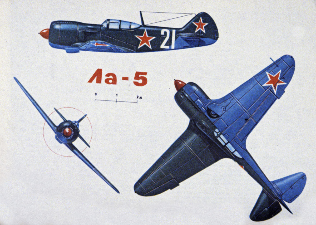    В 1940—1944 годах Лавочкин руководил созданием истребителей Ла-5, Ла-5Ф, Ла-5ФН и Ла-7. Эксперты считают Ла-7 одним из лучших истребителей Великой Отечественной. Во время войны Лавочкину было присвоено звание генерал-майора инженерно-технической службы / РИА Новости