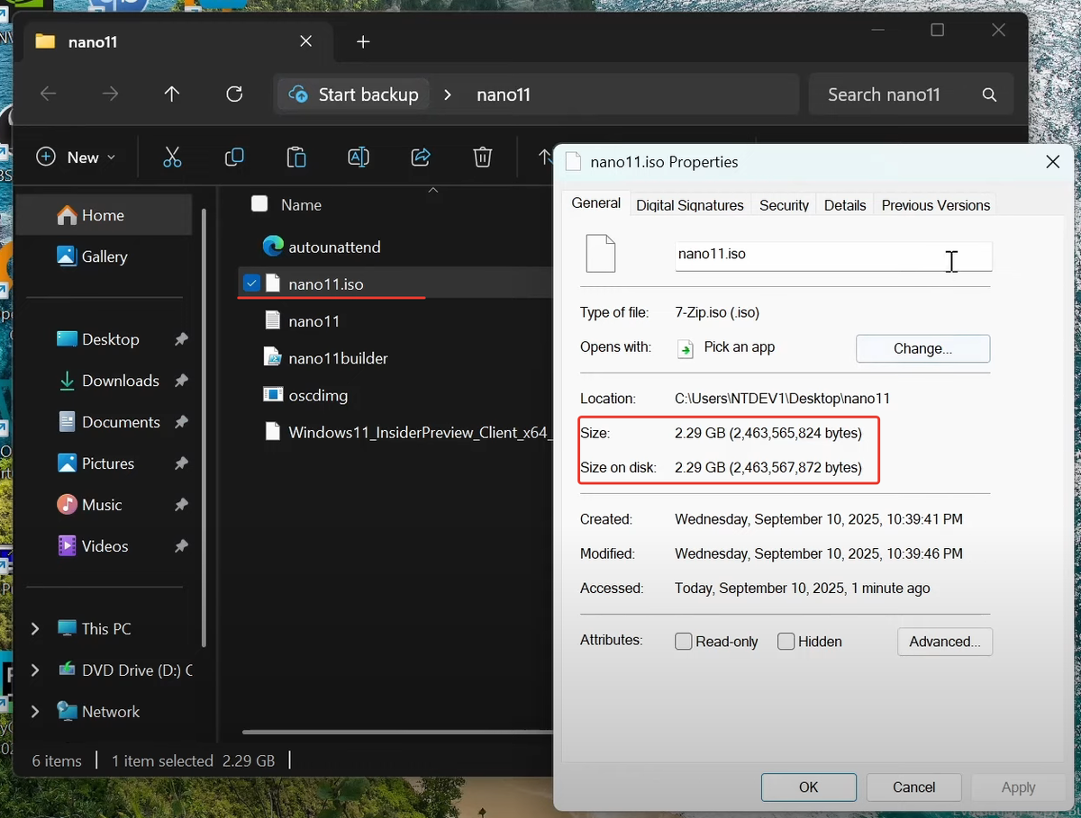 Nano11 — Windows 11 на стероидах / Дзен.Уловка-32