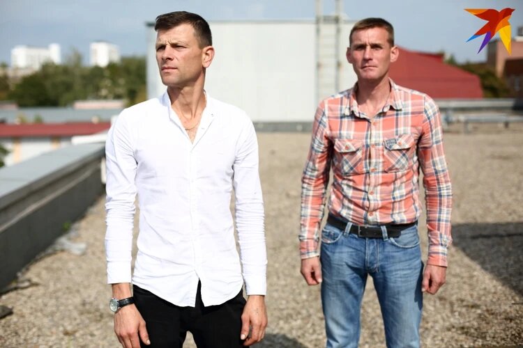 Родственники убитых Игорь Суша (слева) и Павел Пивоваров/ Фото: Святослав Зоркий