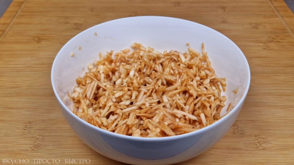 Торт «Яблоки на снегу» - Вкусно Просто Быстро