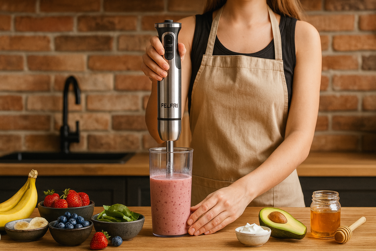 Смузи погружным блендером