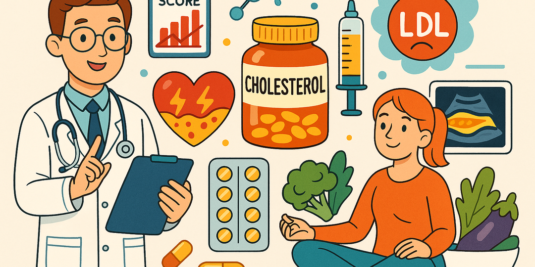 Новые рекомендации по снижению уровня холестерина от 2025 года