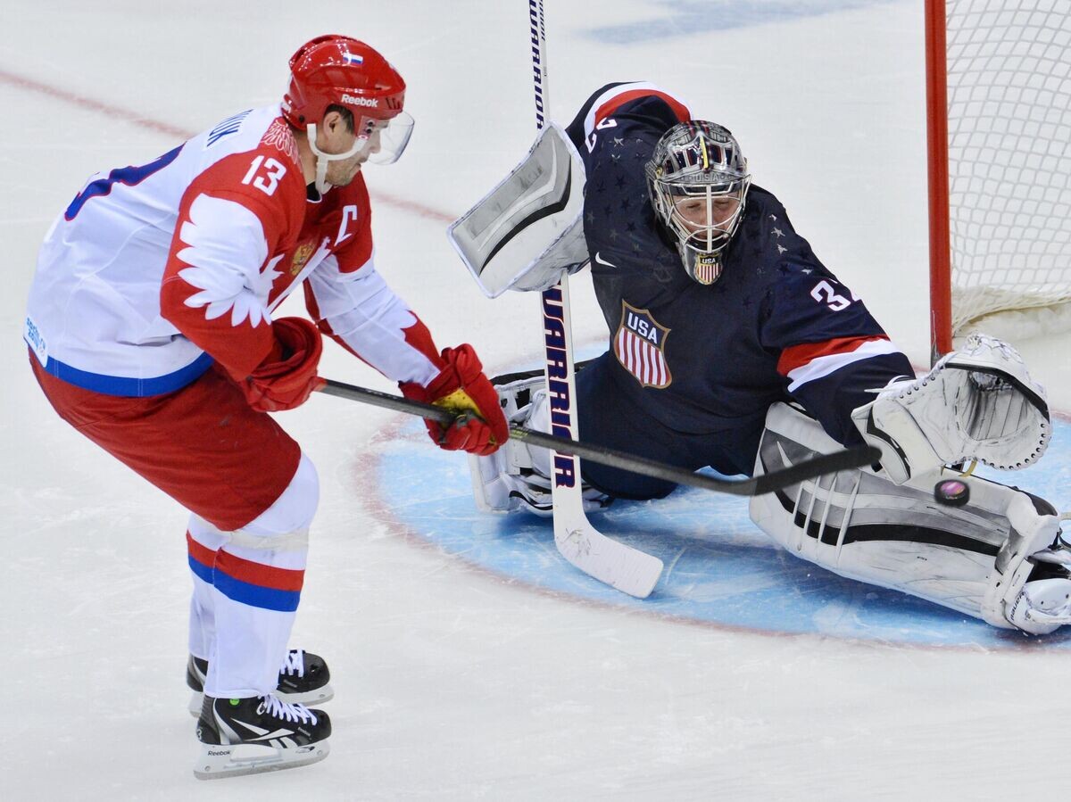    Олимпиада 2014. Хоккей. Мужчины. США - Россия© РИА Новости / Алексей Куденко