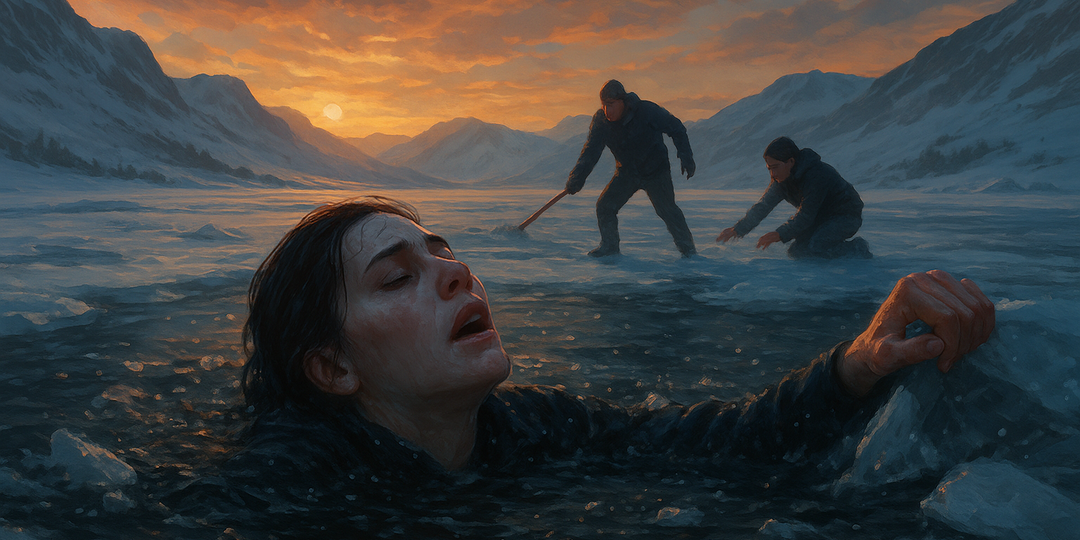 80 минут подо льдом: как врач с температурой тела 13°C сумела выжить