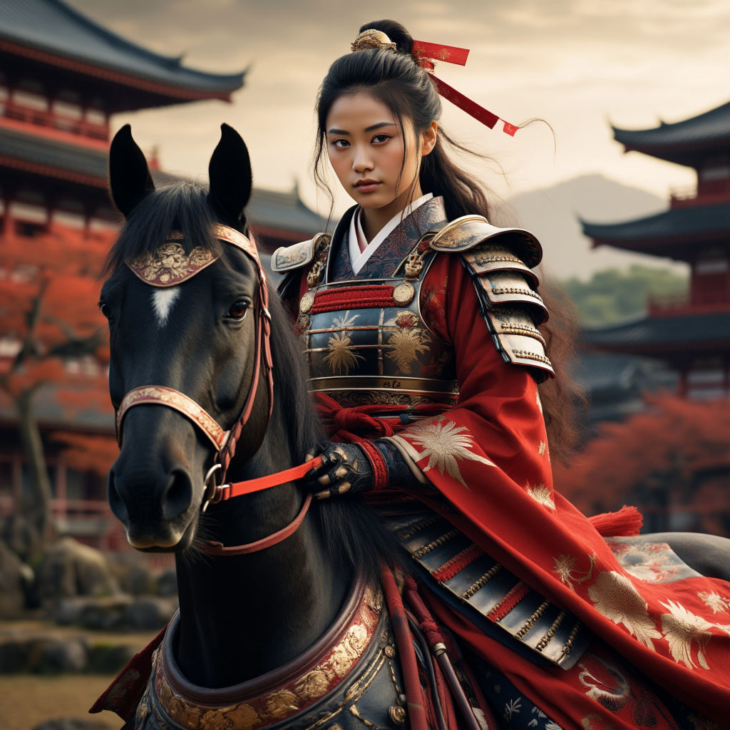 Изображение Томоэ Годзэн создано с помощью Яндекс Алисы