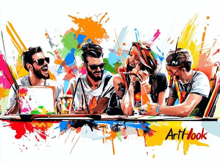    Тимбилдинг с художником под заказ: создайте уникальное событие, которое объединит вашу команду и вдохновит на новые свершения Art-Hook.Ru