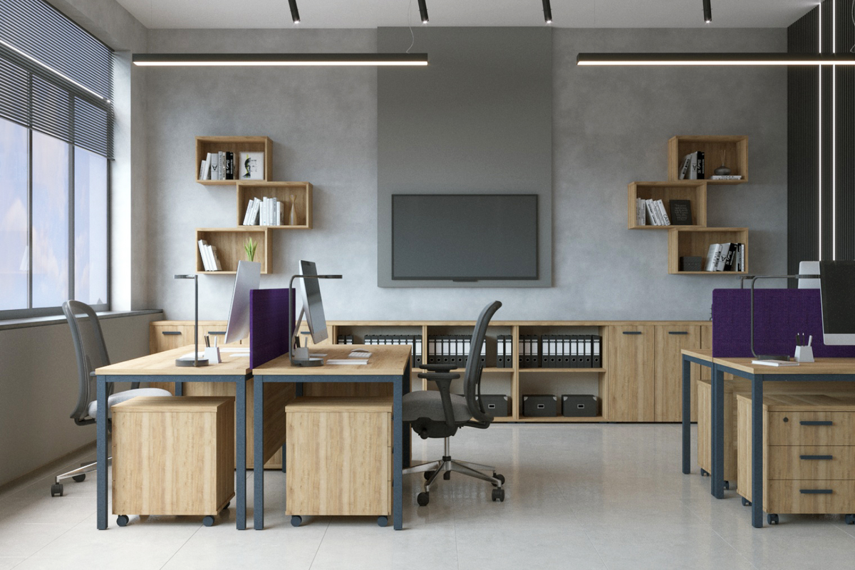 Стоимость коллекции мебели для персонала «Ситара» — от 10 768* рублей. В состав входят компьютерные, журнальные и столы для переговоров, бенч-системы, шкафы, тумбы, царги и другие элементы, которые можно кастомизировать. Код для поиска на сайте — 308557.