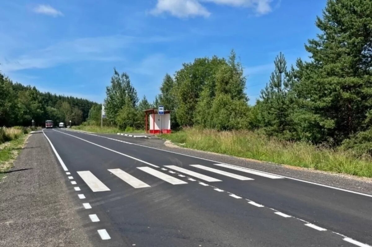    Дорогу Александров – Балакирево отремонтировали по нацпроекту