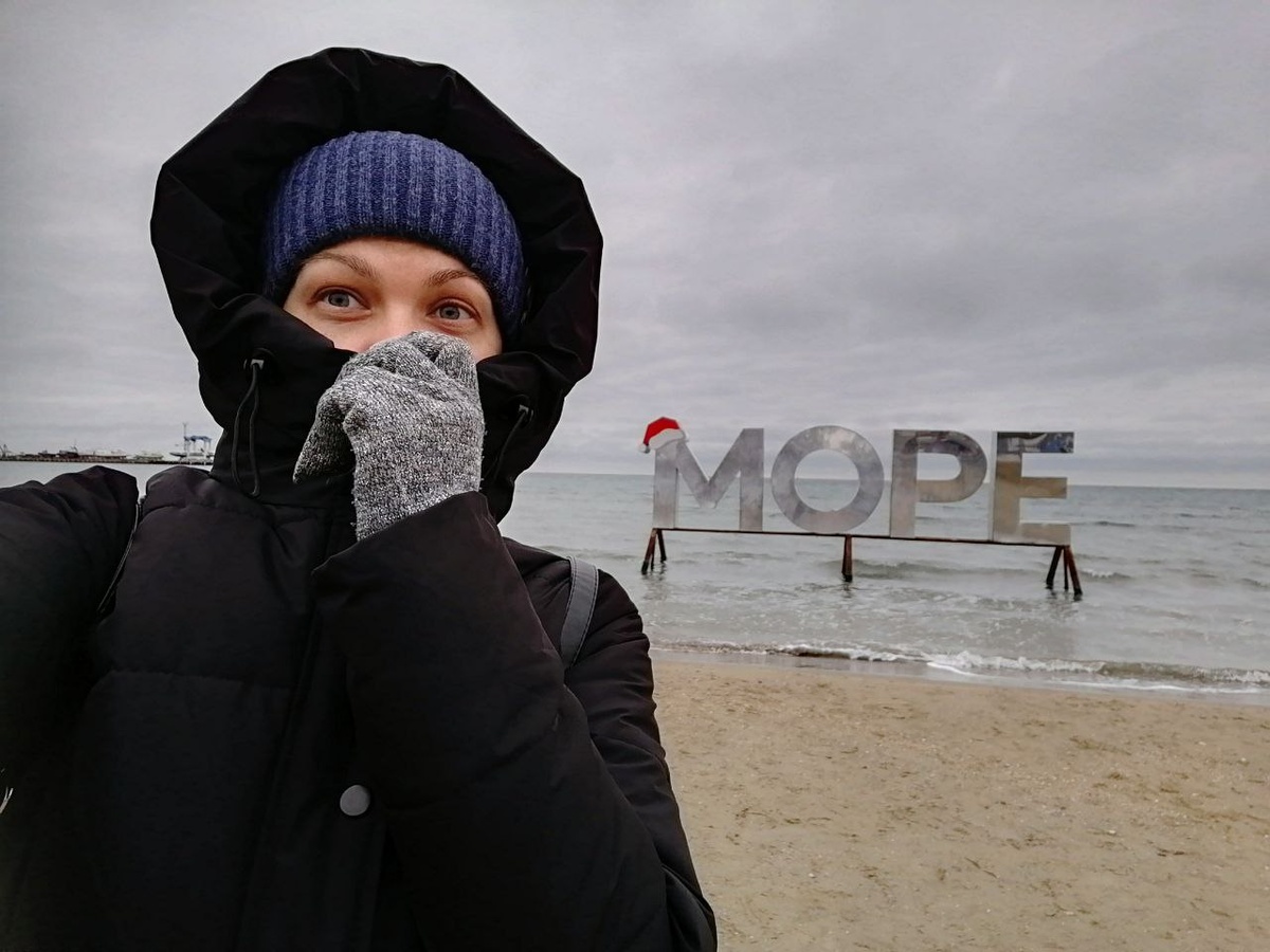 Погодка была прохладная в день моей прогулки