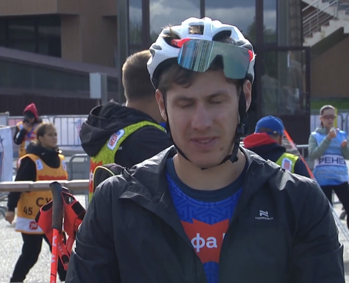 Эдуард Латыпов в ожидании старта