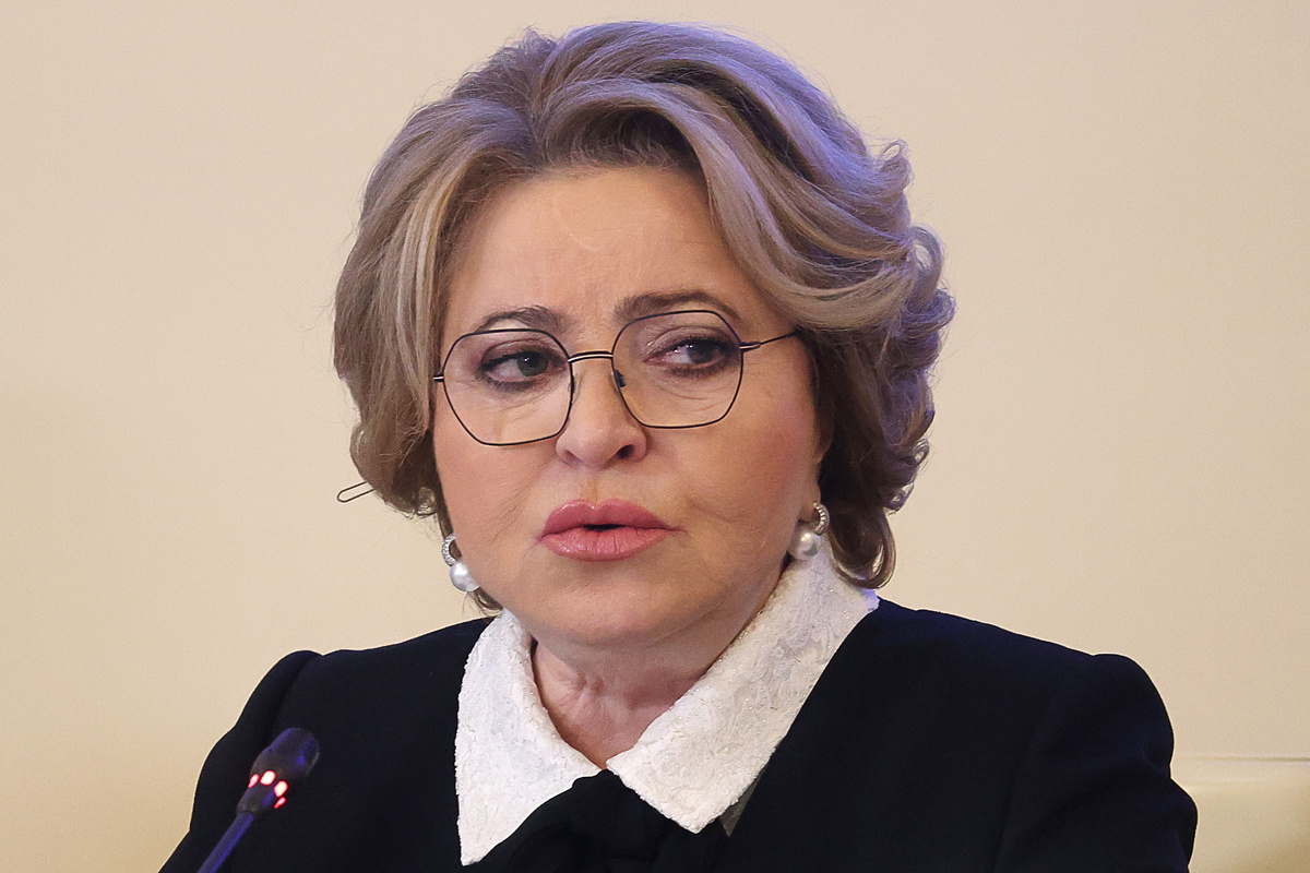    Спикер Совета Федерации РФ Валентина Матвиенко  Михаил Метцель/ТАСС