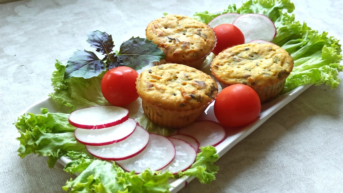 Куриные кексы от Ирины Антошиной. 