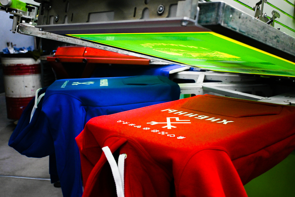 Метод изготовления шелкографией