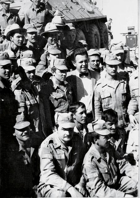 Иосиф Кобзон в Кабуле. Демократическая Республика Афганистан, 1980