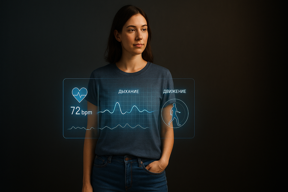 Вариант, когда цифровые данные выводятся с помощью голограммы.