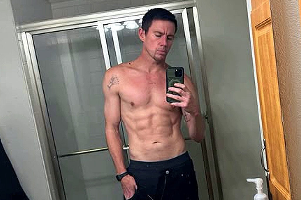 актер Ченнинг Татум во время съемок в фильме «Грабитель с крыши». Фото из аккаунта Ченнинга Татума в социальных сетях