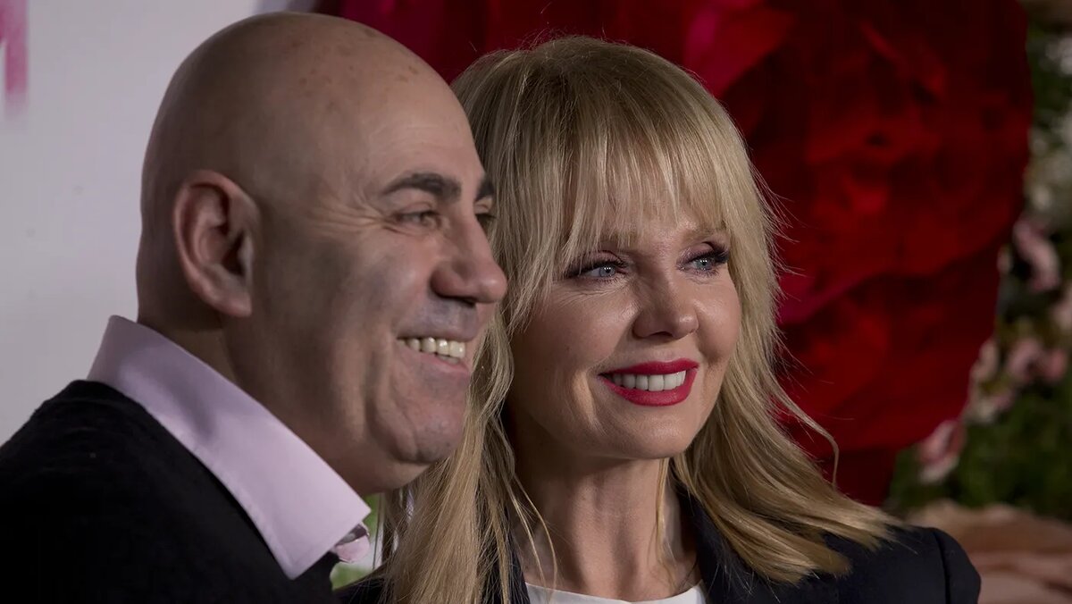   Елена Никитченко / ТАСС- Архивное фото. Продюсер Иосиф Пригожин и певица Валерия