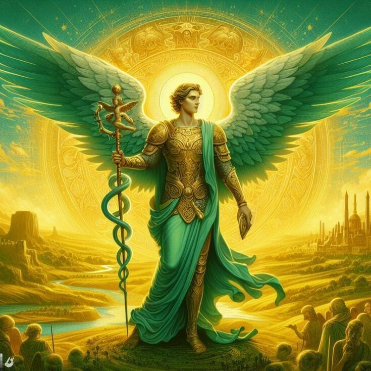 Контакты с архангелом Рафаилом через медиума.