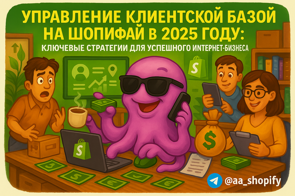   Управление клиентской базой на Шопифай в 2025 году: ключевые стратегии для успешного интернет-бизнеса aa_ecom