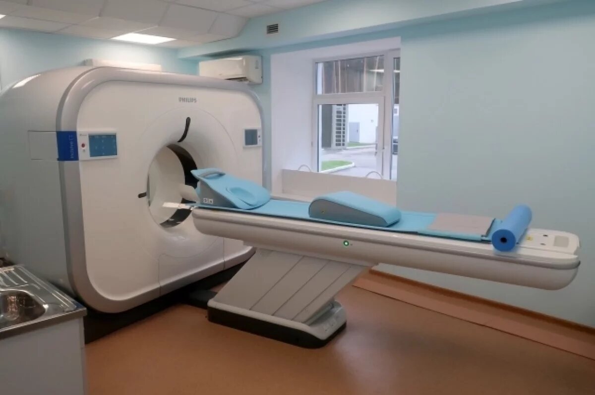    Новый томограф появился в Свердловской областной клинической больнице №1